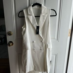 Lulus white mini dress